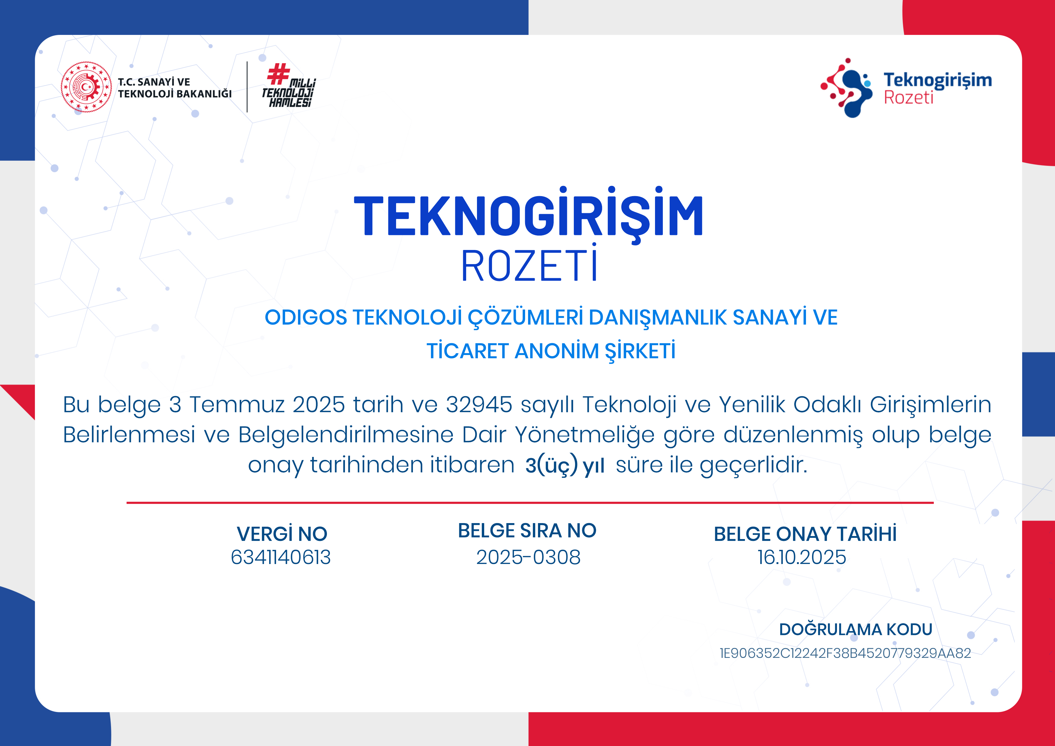 Teknogirişim Rozeti